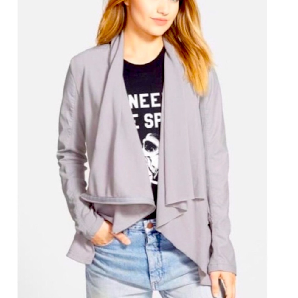 blank nyc vegan leather jacket